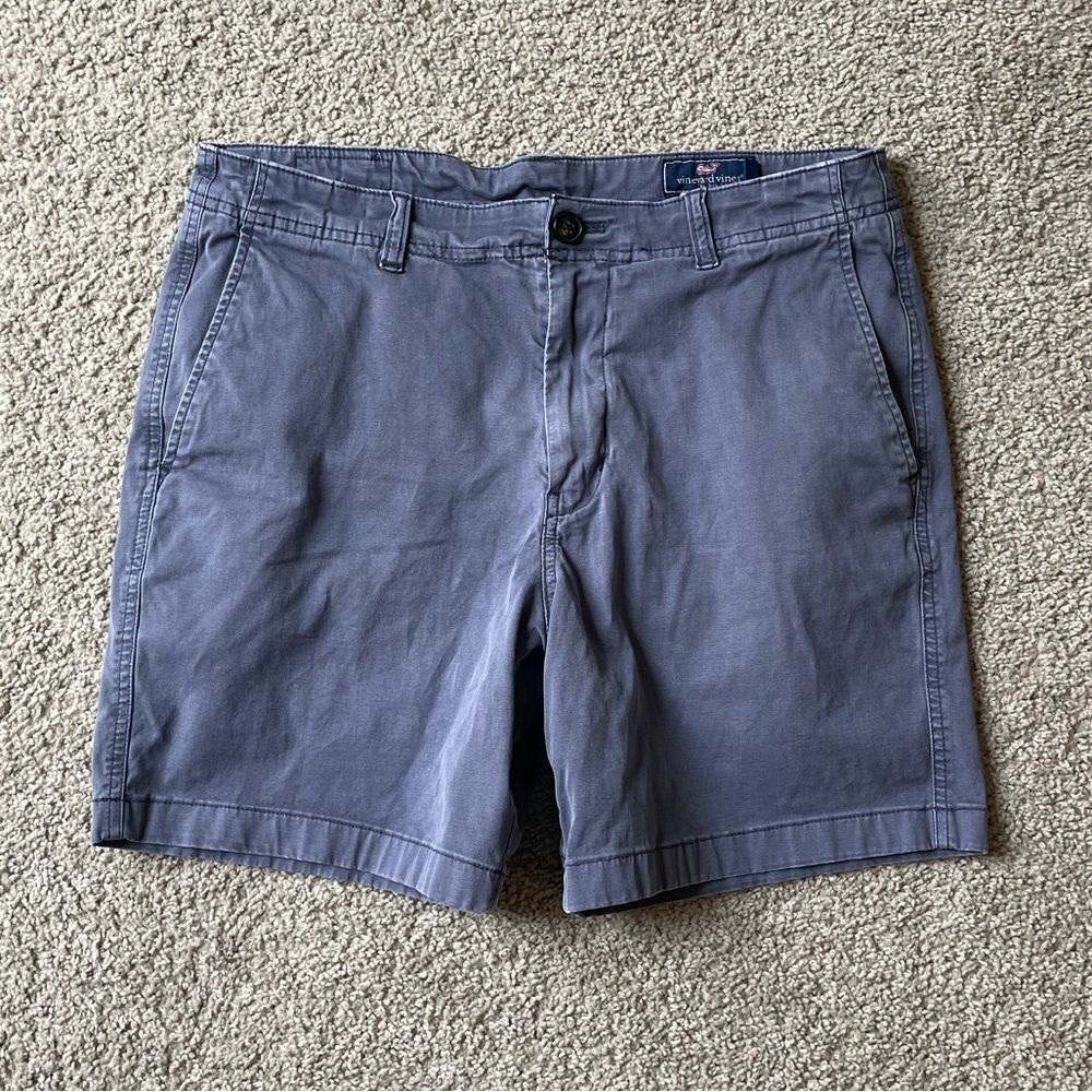 Vineyard Vines Blue Khaki Shorts